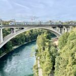 Train in Bern Switzerland